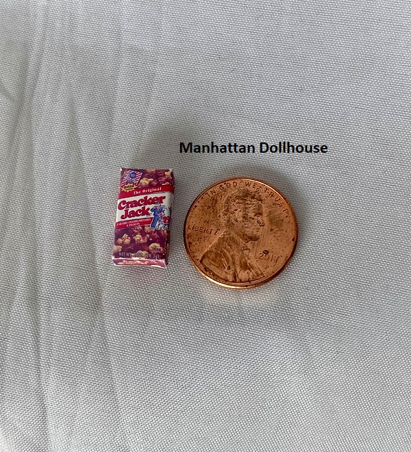 Miniature Vintage Cracker Jack - Click Image to Close